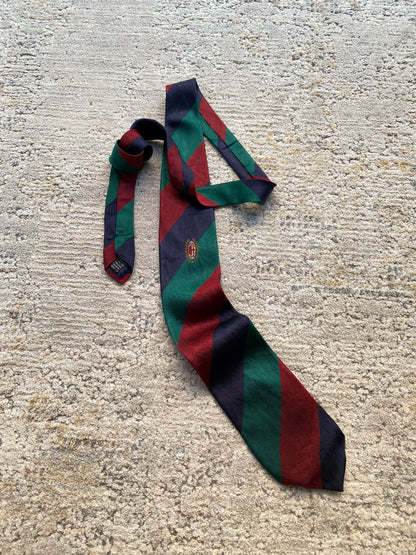 Ac Milan Vintage Rare Tie