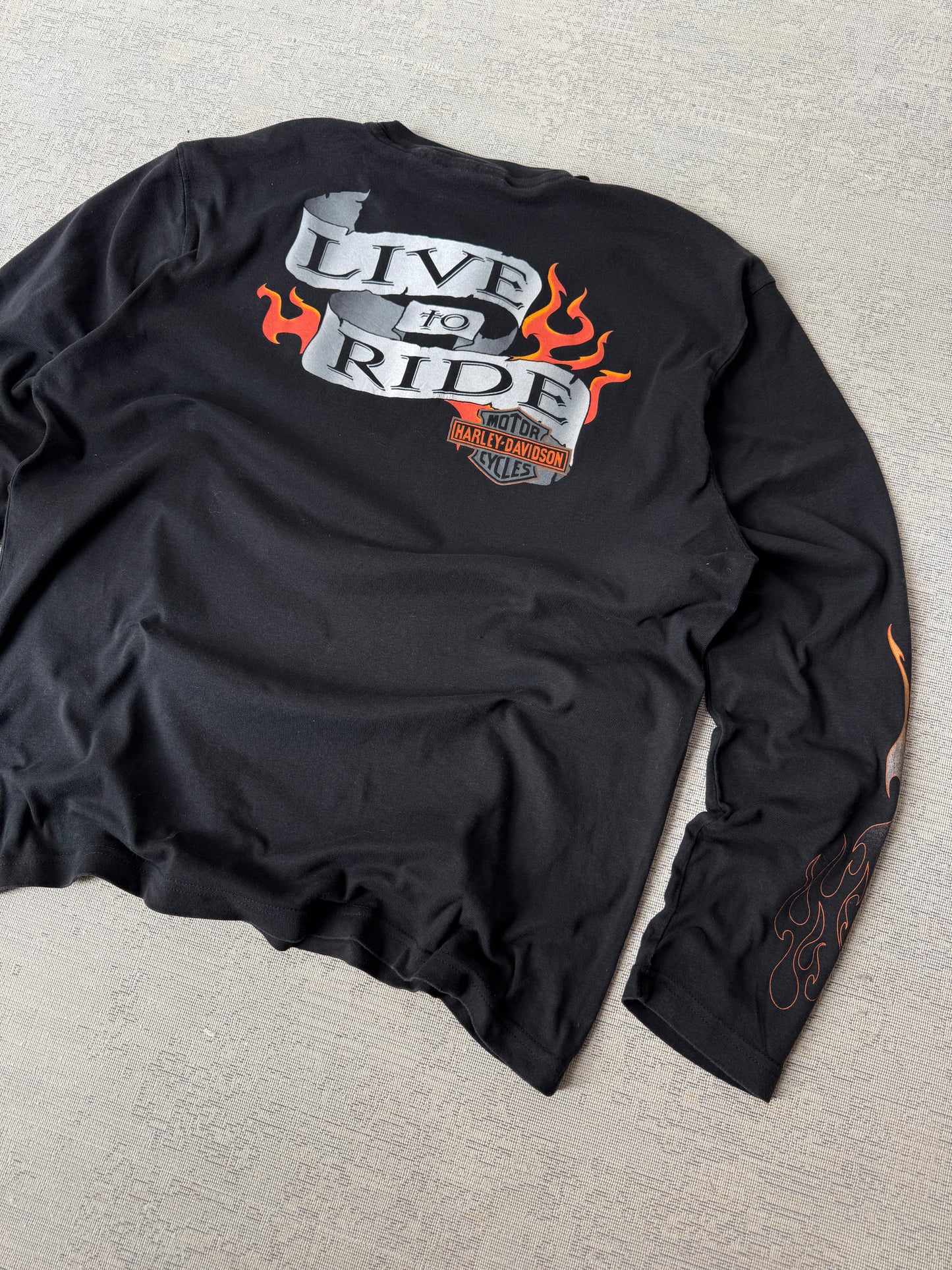 Harley Davidson Live To Ride Longsleeve (L)
