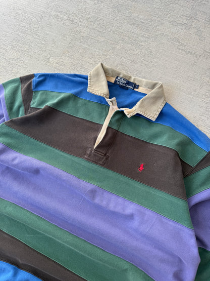 Ralph Lauren Striped Rugby Longsleeve (L)
