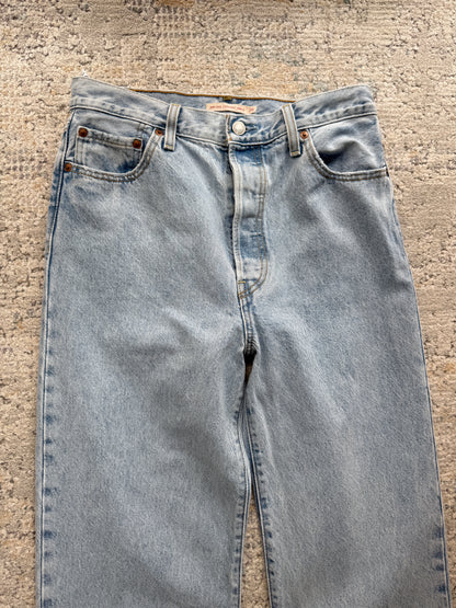 Levi’s 501 Ribcage Straight Ankle Jeans (W29)