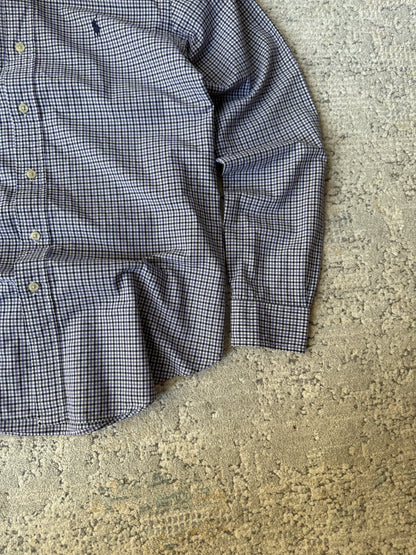 Ralph Lauren Custom Fit Gingham Oxford Shirt (S)