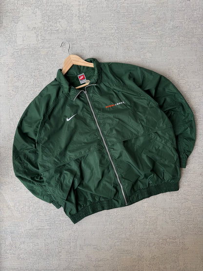 Nike Miami Canes Heavy Nylon Jacket (XL)