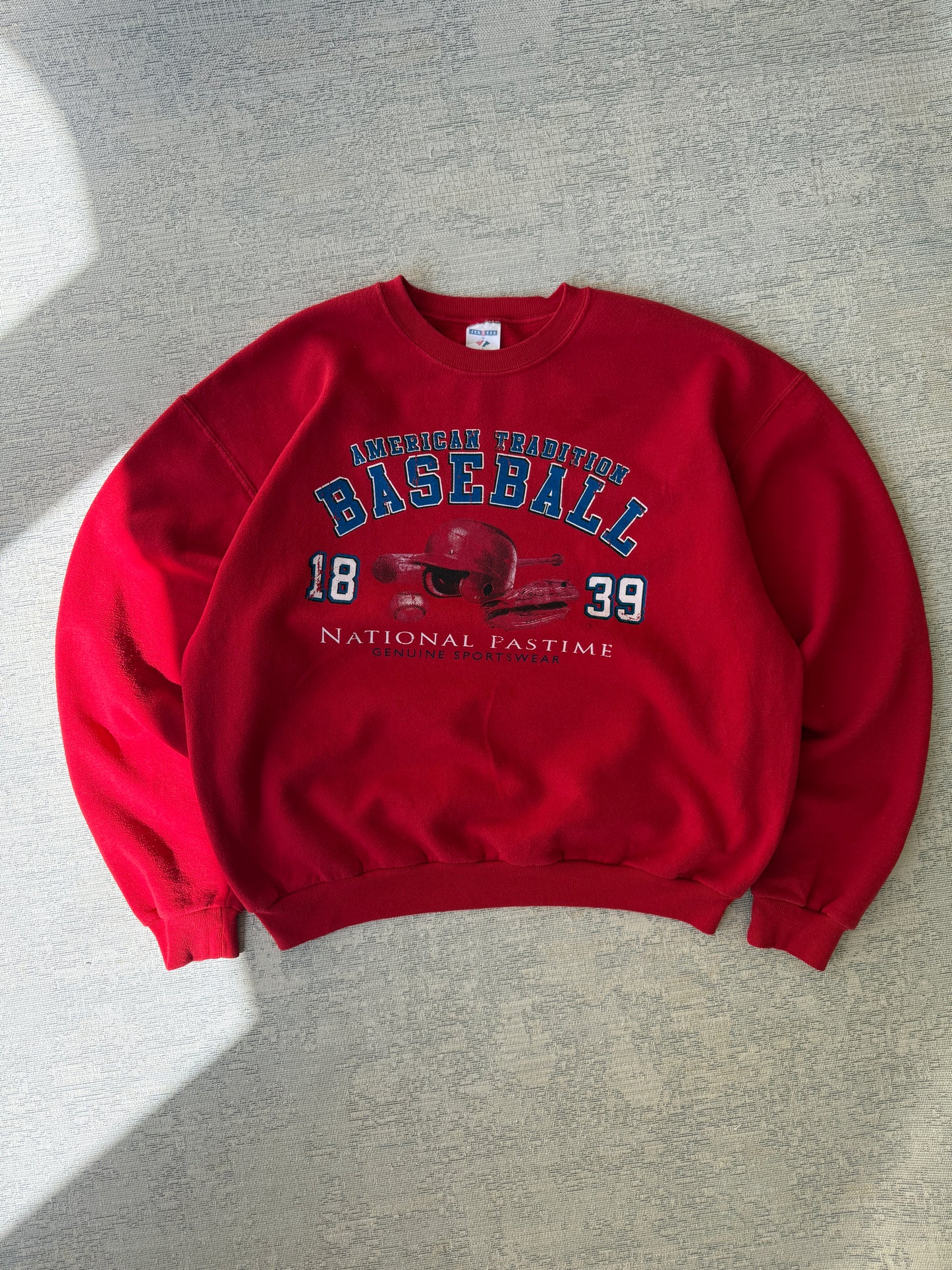 Jerzees Vintage Baseball Crew (M)