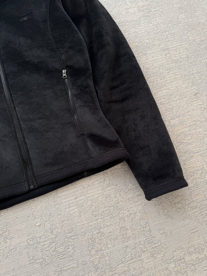 Vintage 2000s O’Neill Full-Zip Fleece Hoodie – Black (M)
