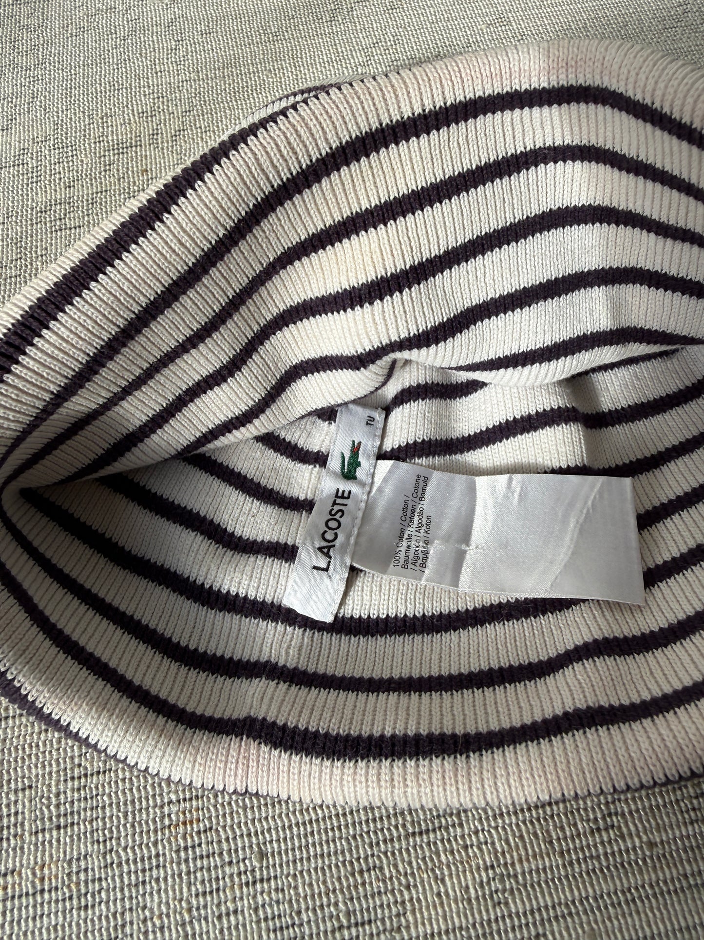 Lacoste Stripped Beanie (OneSize)