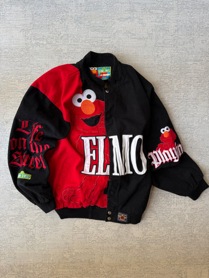 Y2K Vintage 90’s JH Design Sesame Street Elmo Jacket (L)