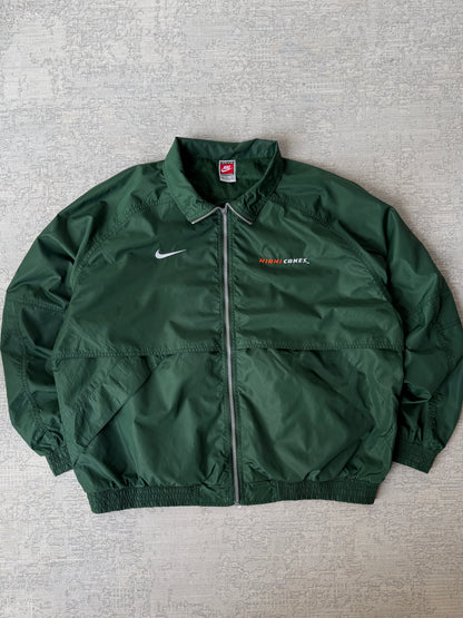 Nike Miami Canes Heavy Nylon Jacket (XL)