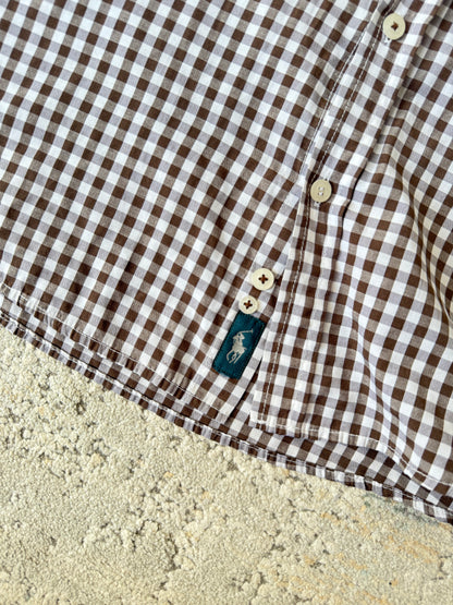 Ralph Lauren Gingham Oxford Shirt (M)