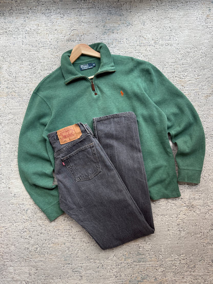 Ralph Lauren 1/4 Zip Sweater (M)