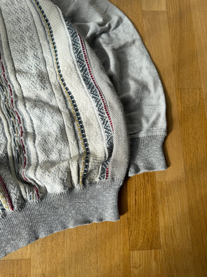 Renato Cavalli Vintage Pattern Knit Sweater (L)