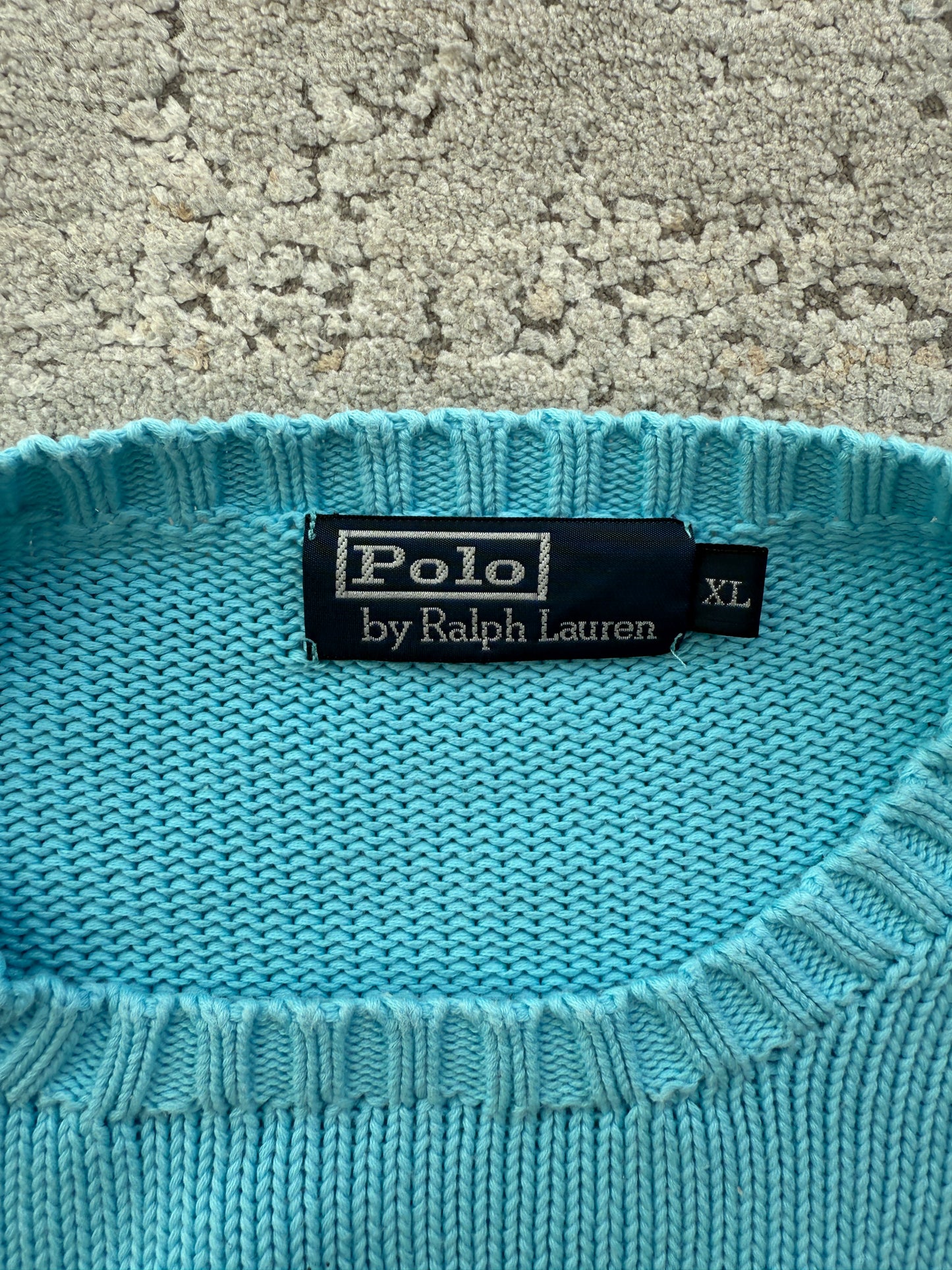 Ralph Lauren Cotton Knit Sweater (XL)