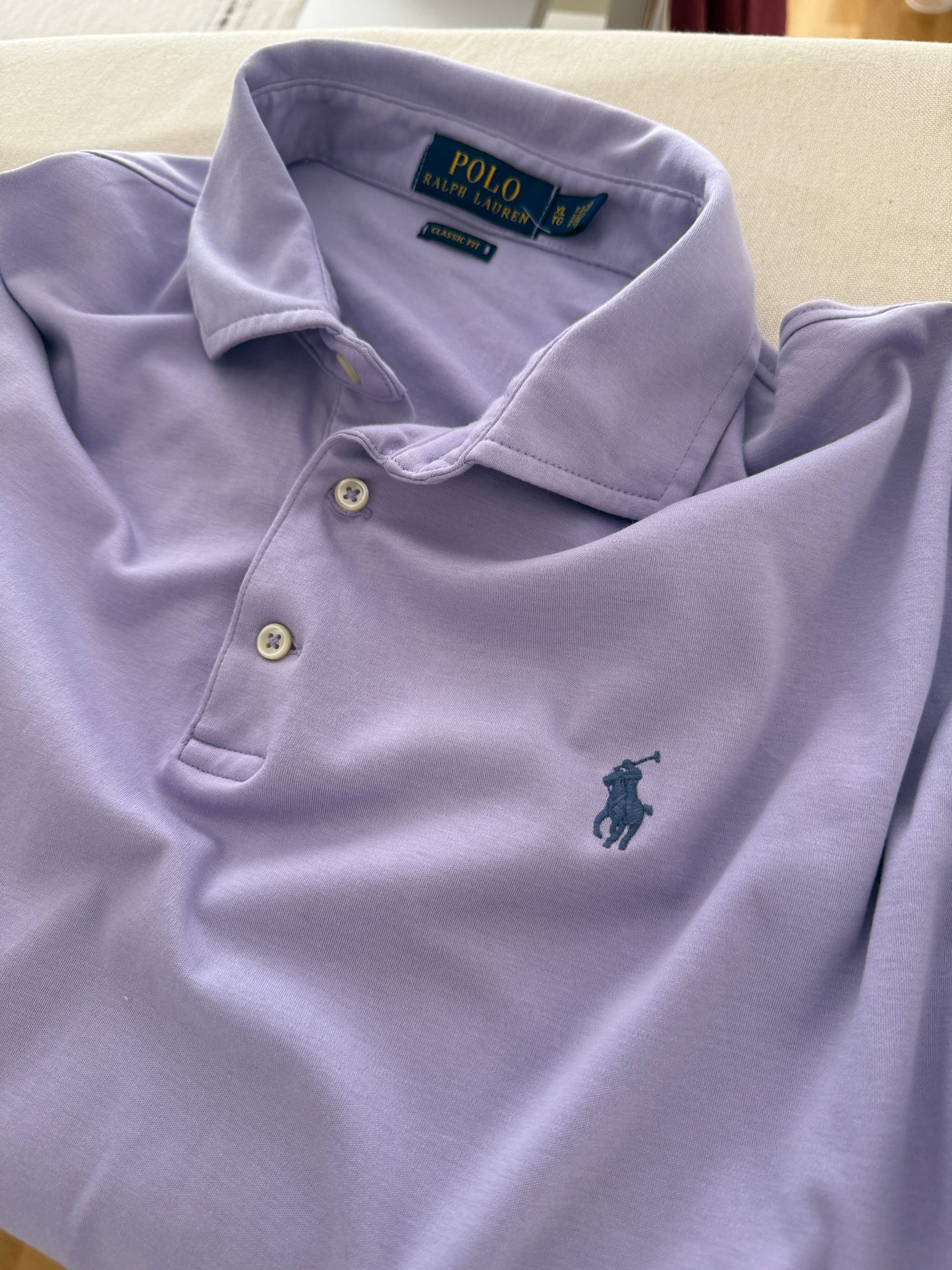 Ralph Lauren Claasic Fit Premium Cotton Polo Tee (XL)