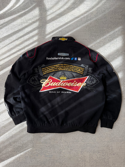 Vintage NASCAR Budweiser Racing Jacket – Kevin Harvick Edition (XL)