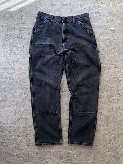 Carhartt Faded Gray Double Knee Pant (W30 L32)