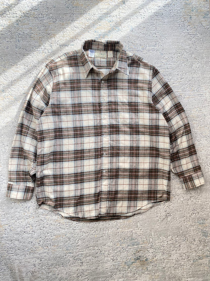 L.L Bean Vintage Flannel Shirt (XL)