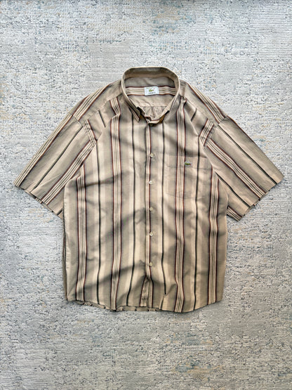 Lacoste Vintage Aztech Short-Sleeve Shirt (L)