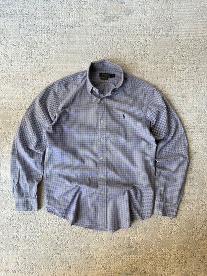 Ralph Lauren Custom Fit Gingham Oxford Shirt (S)