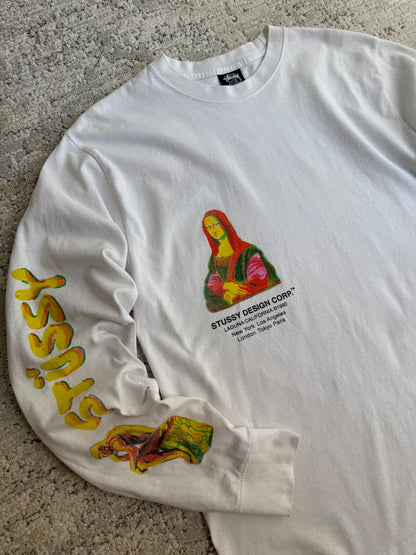 Stüssy Mona Lisa Design Longsleeve (M)