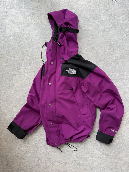 Vintage 90s The North Face Mountain Light GORE-TEX Jacket – Purple / Black (L)