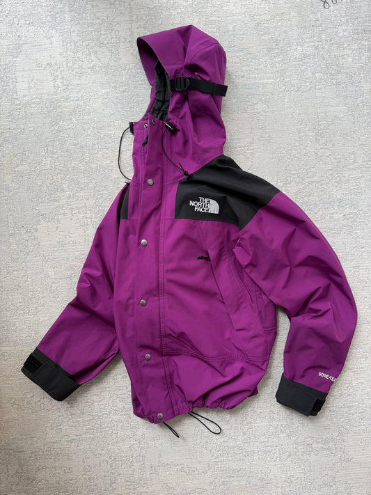 Vintage 90s The North Face Mountain Light GORE-TEX Jacket – Purple / Black (L)