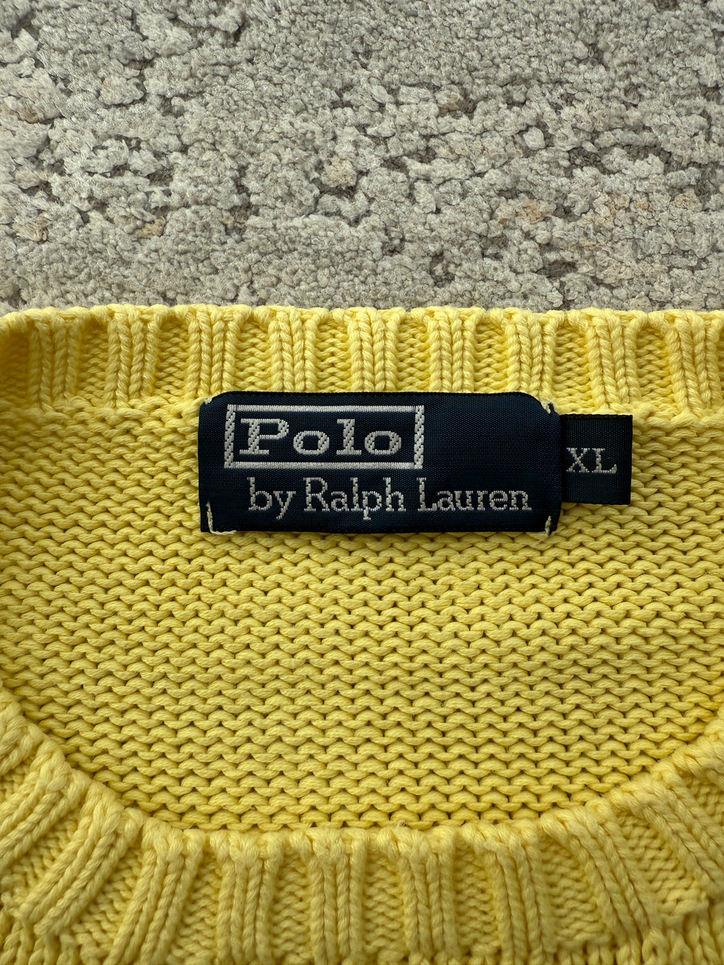 Ralph Lauren Cotton Knit Sweater (XL)