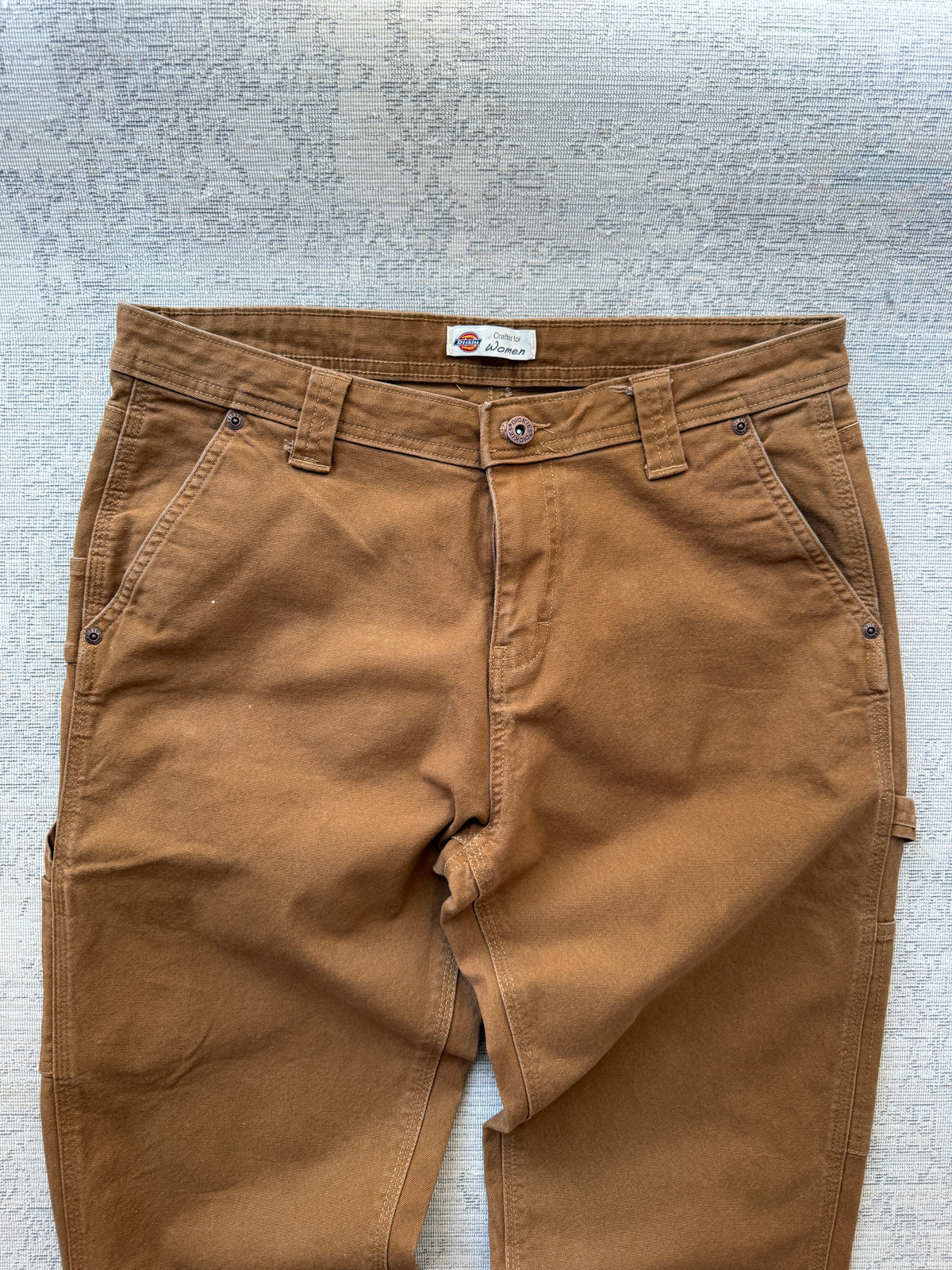 Dickies Women’s Carpenter Work Pants – Brown Duck (W29)