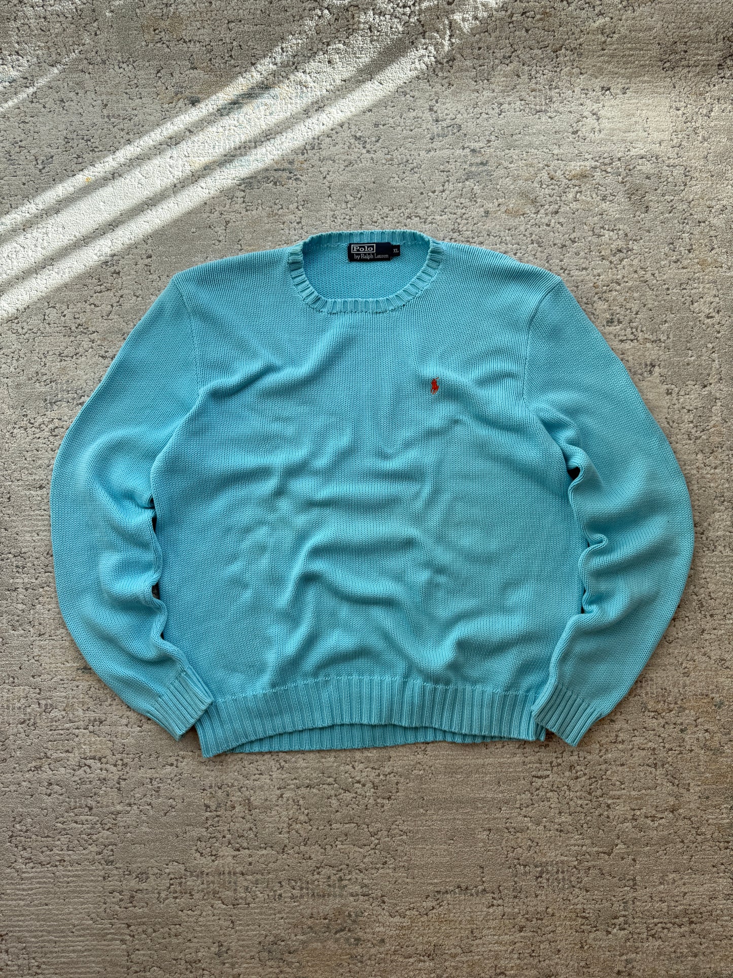 Ralph Lauren Cotton Knit Sweater (XL)