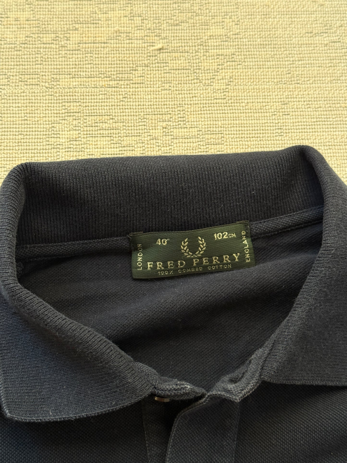 Fred Perry Classic Polo LS (M)