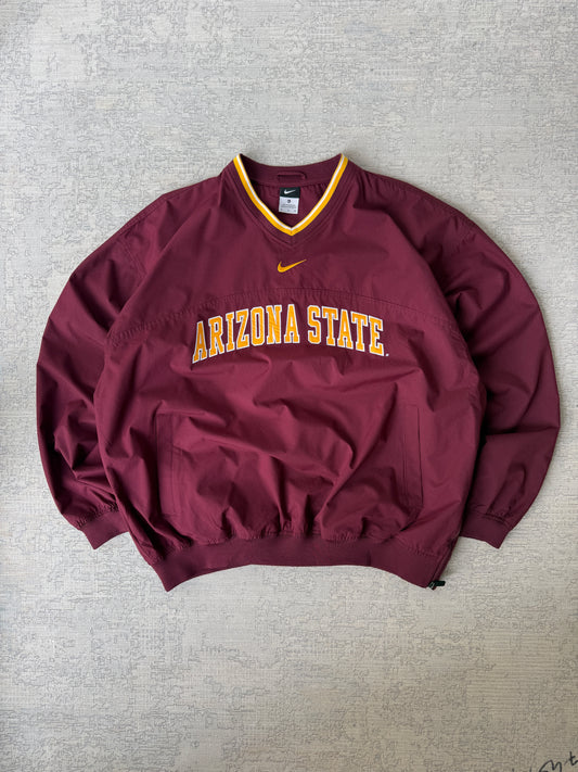 Nike Arizona State LS V-Neck Crew (XL)