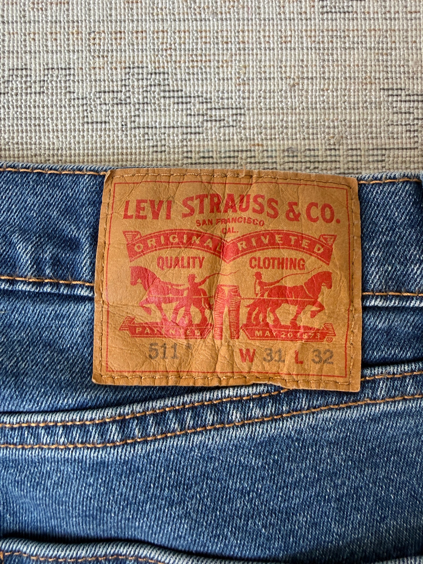 Levi’s 511 Skinny Jeans (W31 L32)