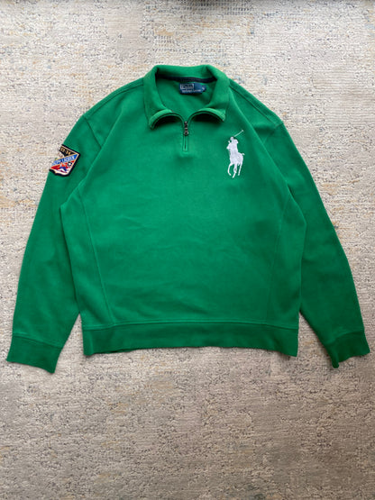 Ralph Lauren 1/4 Zip Sweater (L)