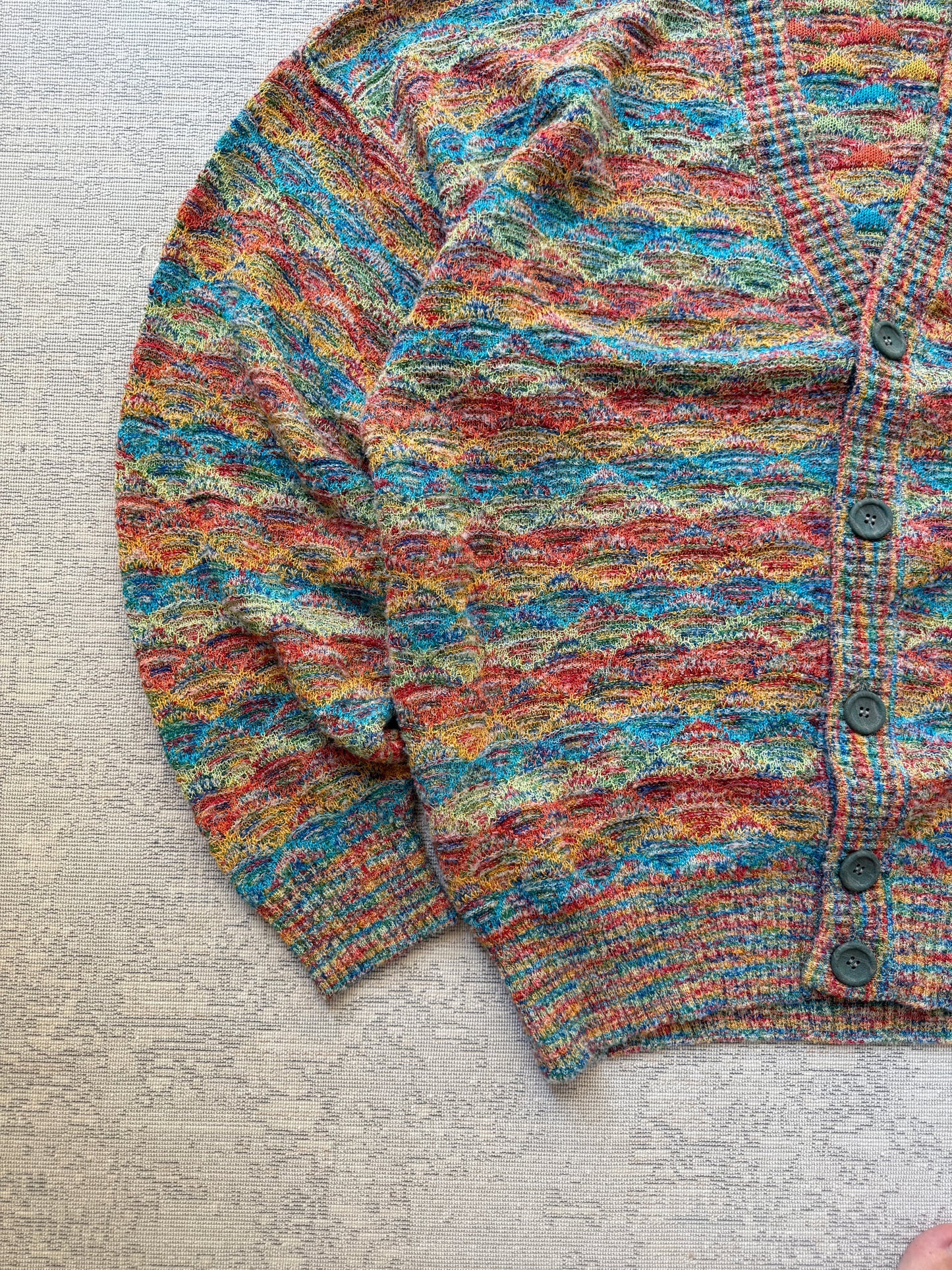 Missoni Multicolor Vintage Cardigan (L)