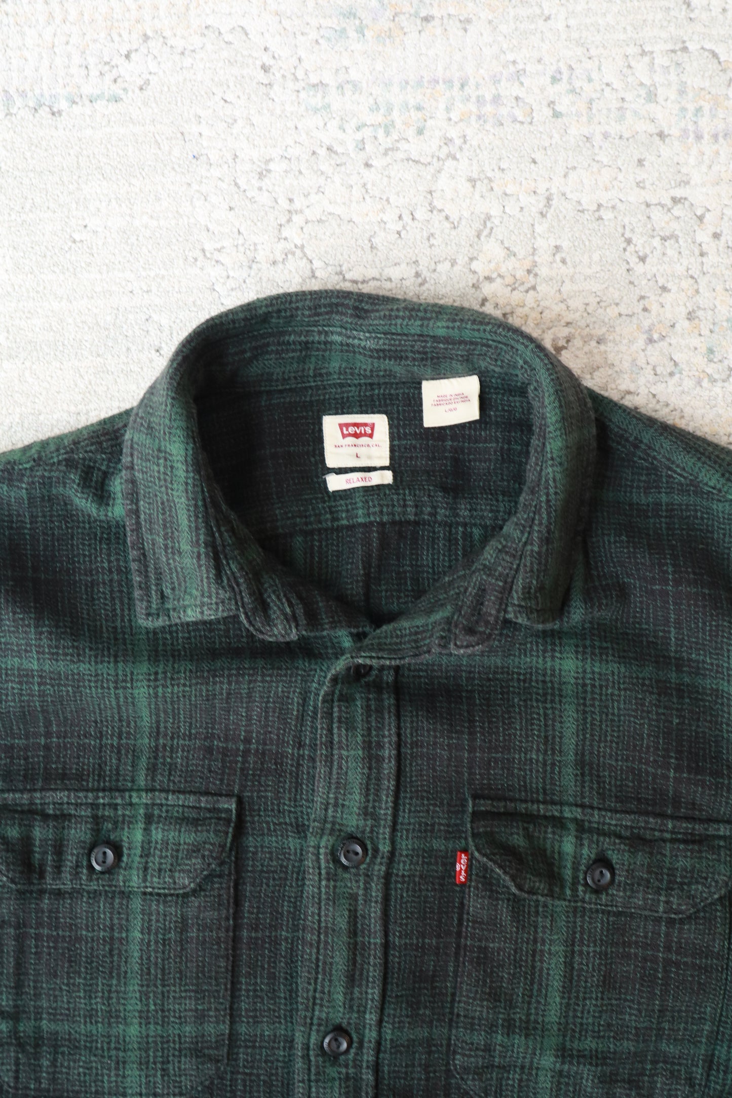 Levi’s Relaxed Flannel Shirt (L)