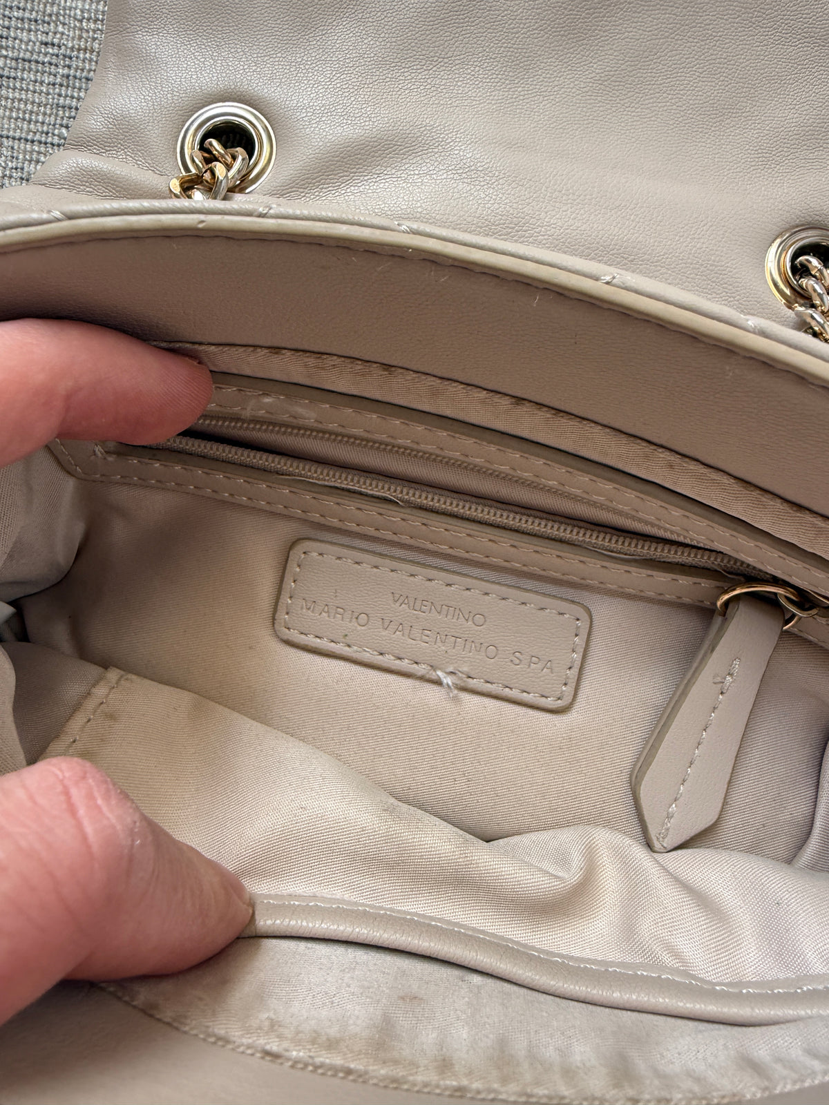 Valentino Bags Quilted Chain Shoulder Bag