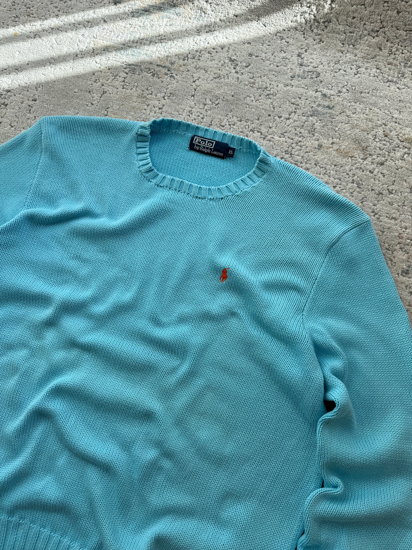 Ralph Lauren Cotton Knit Sweater (XL)