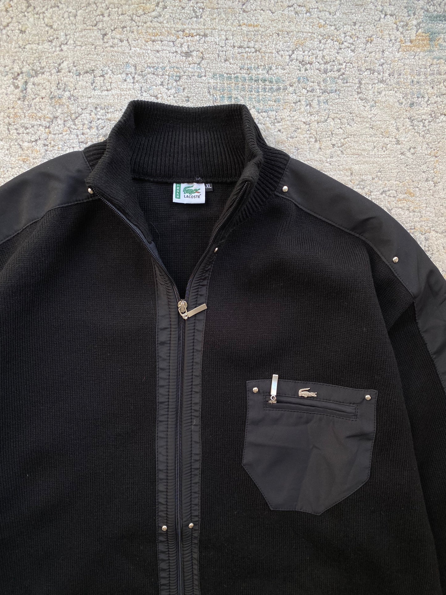 Lacoste Full-Zip Sweater (XL)