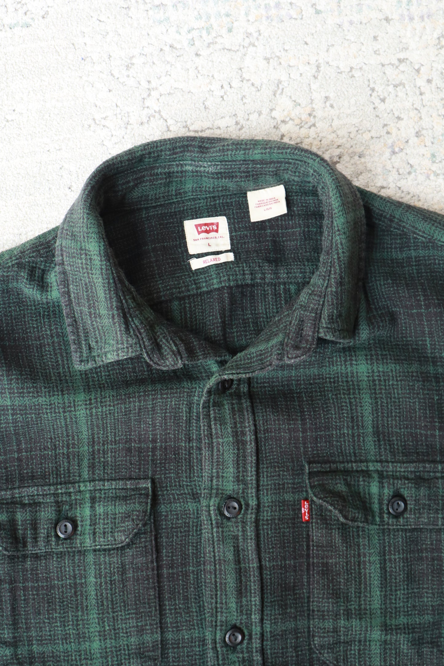 Levi’s Relaxed Flannel Shirt (L)