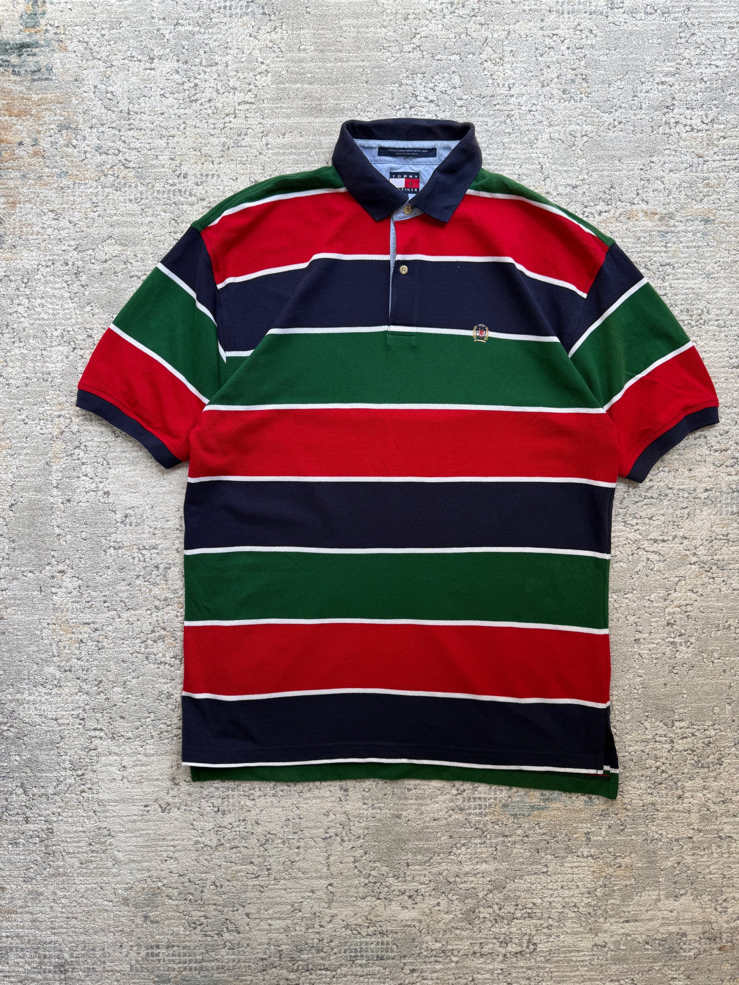 Tommy Hilfiger 100% Cotton Polo Tee (L)