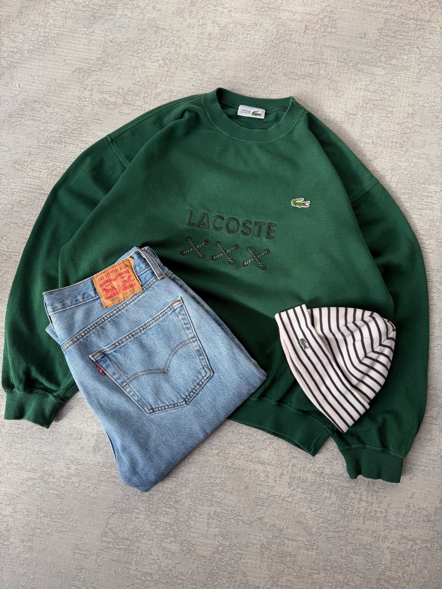 Lacoste Embroided Logo Sweater (M)