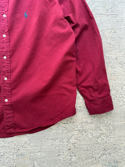 Ralph Lauren 100% Cotton LS Shirt (XL)