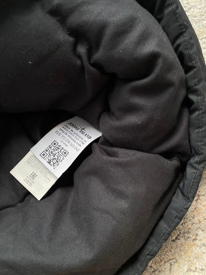 Stone Island Micro Reps Down Hooded Fur Parka Jacket (L)