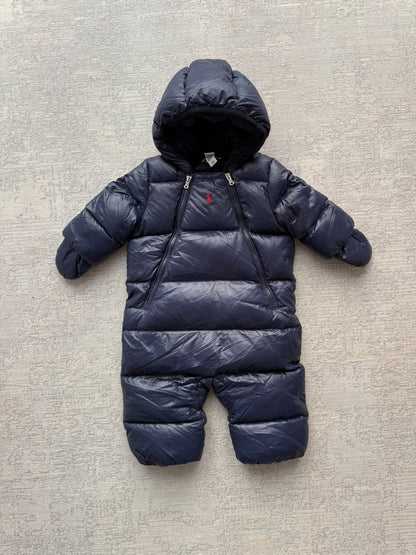 Ralph Lauren Baby Down Puffer Snowsuit (6M)