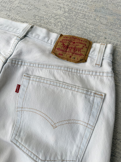 Levi’s 501 Vintage 90’s Jeans Made In Us (W34 L32)