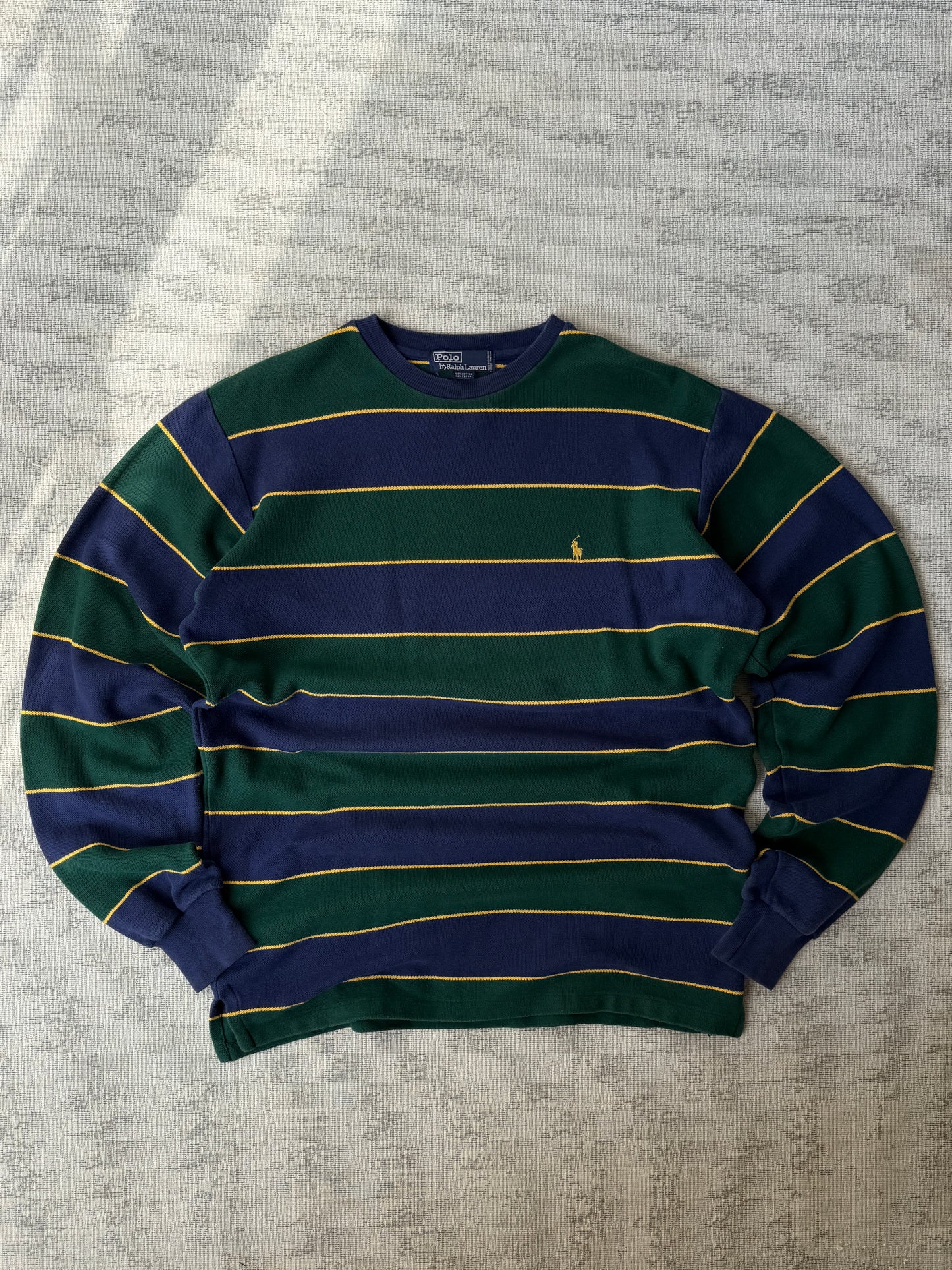 Ralph Lauren Striped LS Sweater (XL)