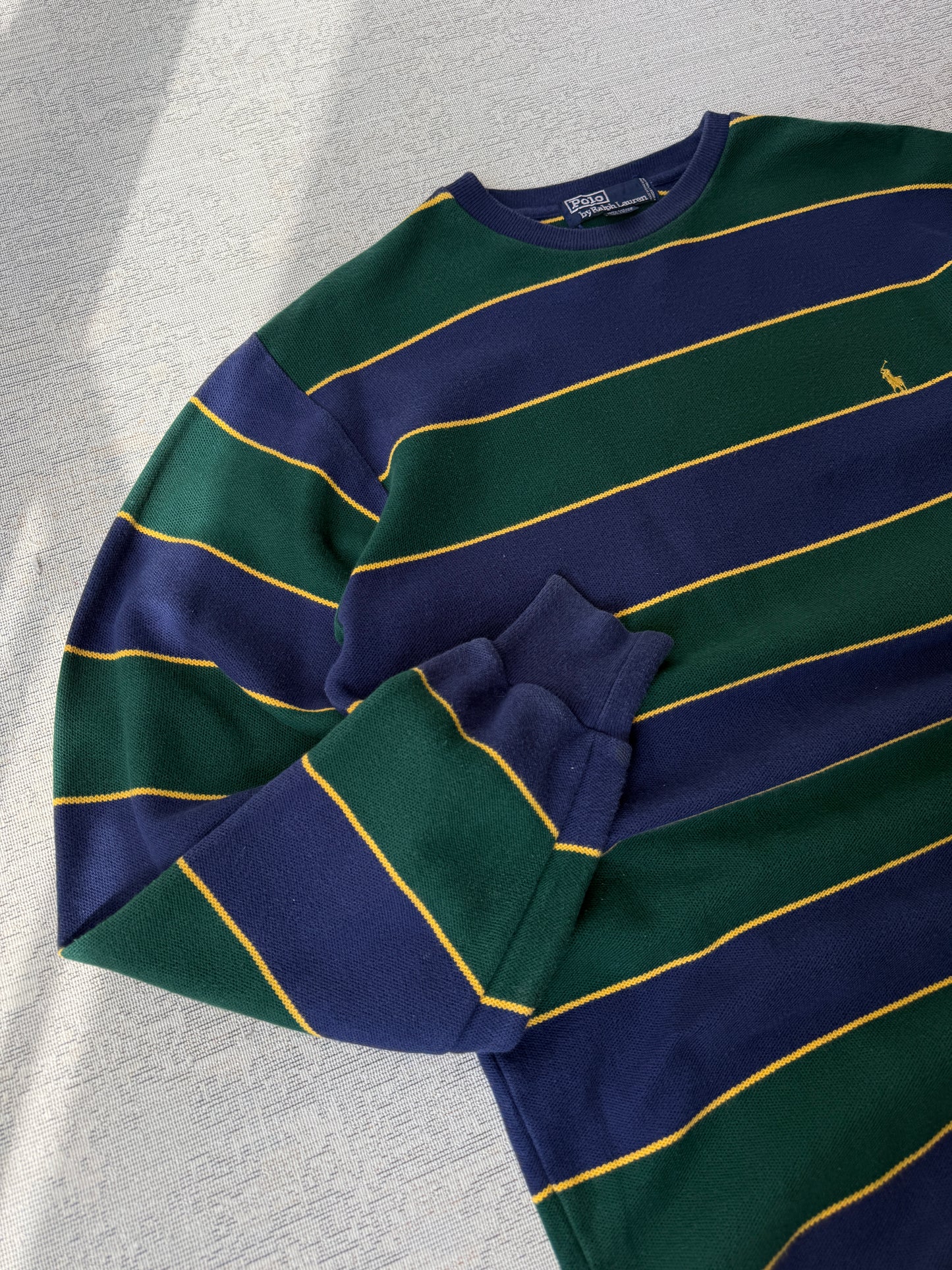 Ralph Lauren Striped LS Sweater (XL)