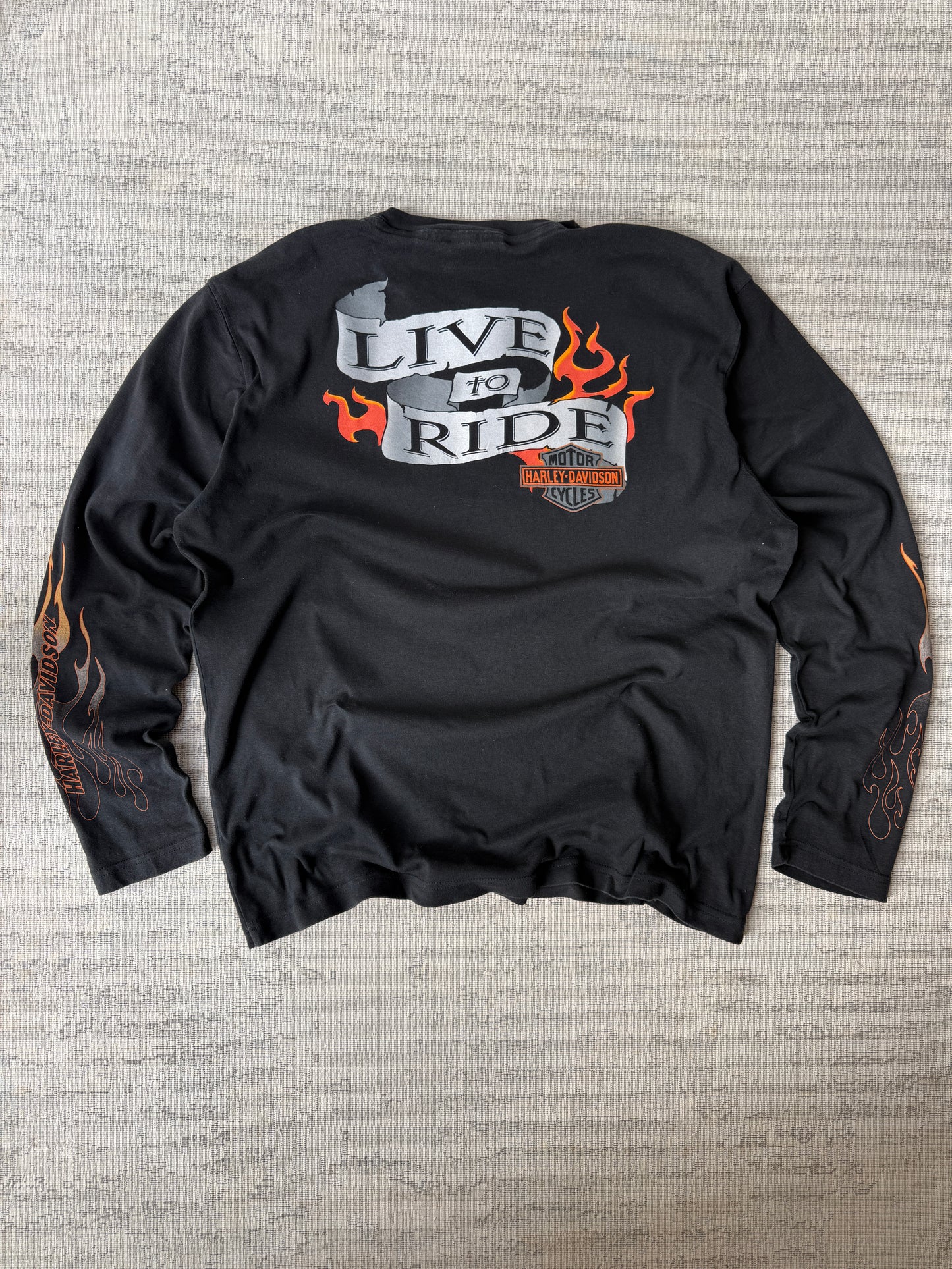 Harley Davidson Live To Ride Longsleeve (L)