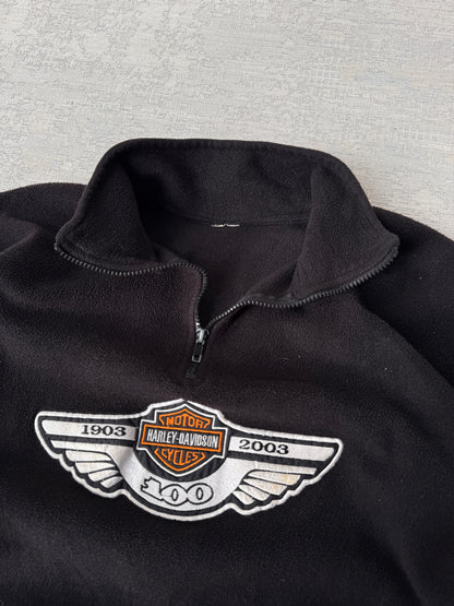 Harley Davidson Quarter Zip Fleece (L)