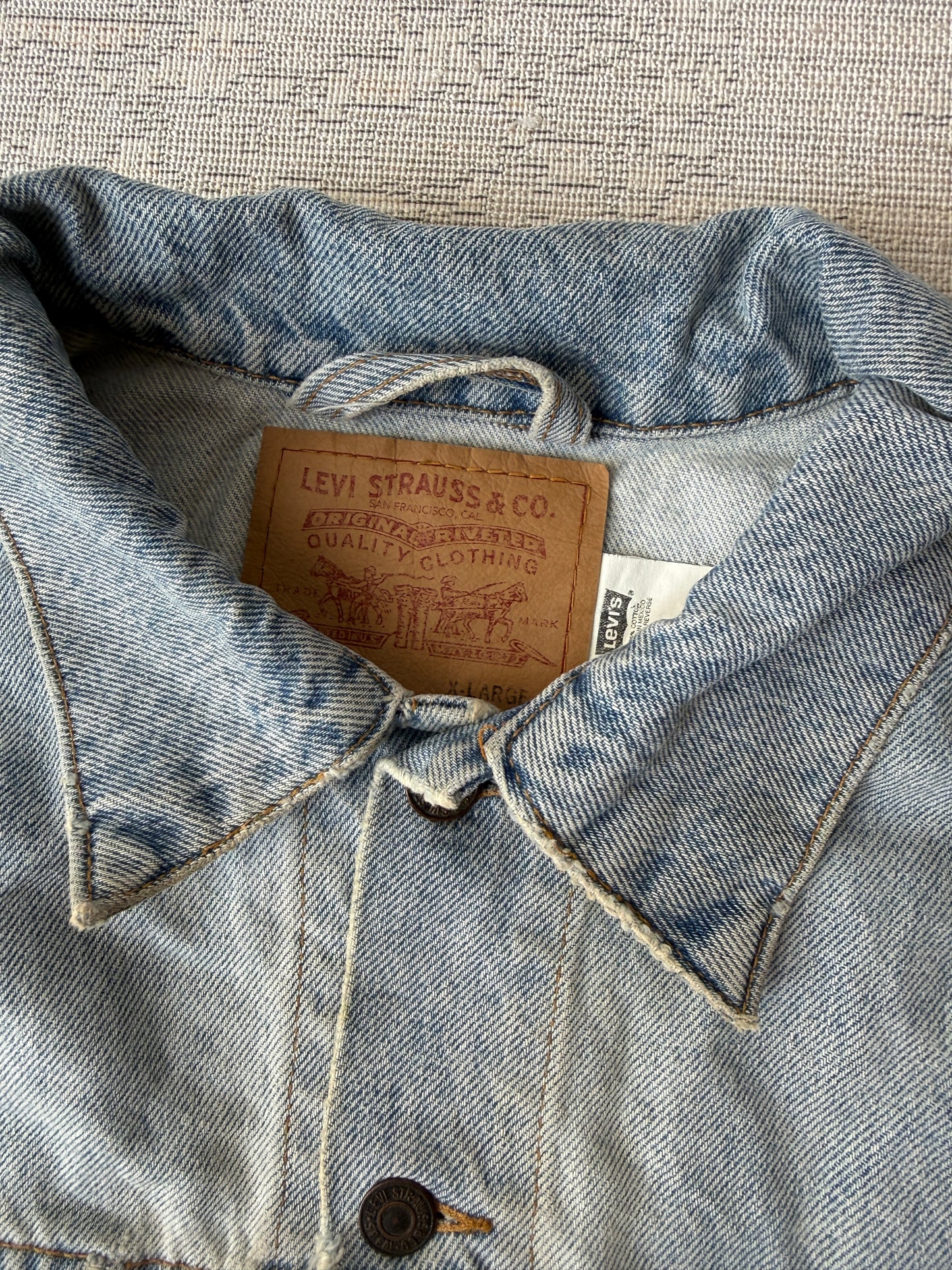 Levi’s Vintage Denim Vest (XL)