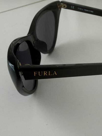 Furla Cat-Eye Sunglasses – Black / Pink
