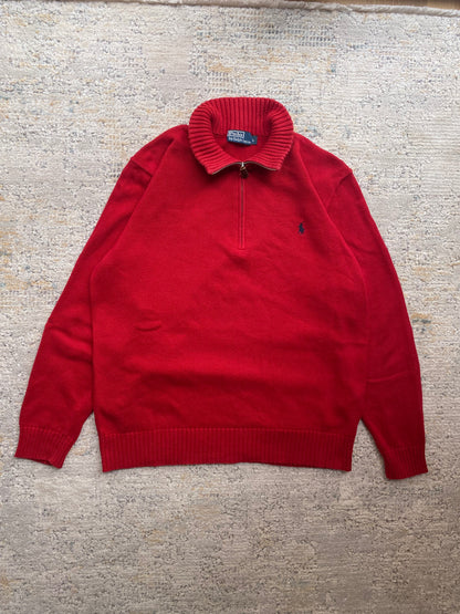 Ralph Lauren 1/4 Zip Sweater (L)